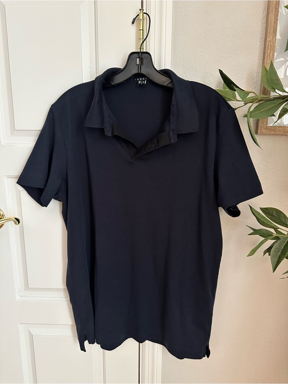 Theory Polo Shirt - Navy